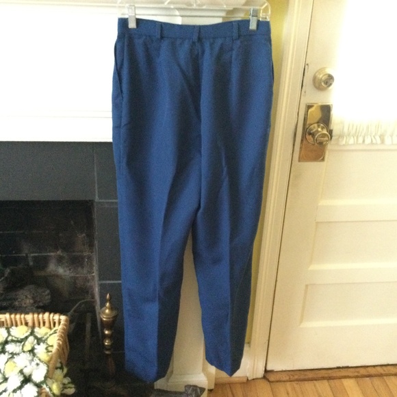 Vintage Southern Lady High Waist Pants Blue - Sz 11/12 - Picture 9 of 13